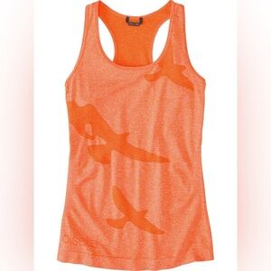 Oiselle Flyte Tank Top XL NWOT neon orange runner